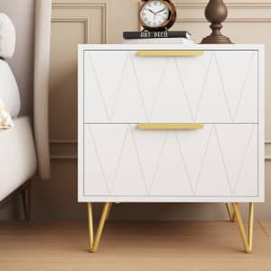 Behost 2-Drawer Nightstand for $60