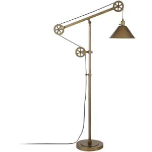 Henn & Hart Modern Industrial Pulley System Lamp for $133 Henn & Hart Modern Industrial Pulley System Lamp for $133