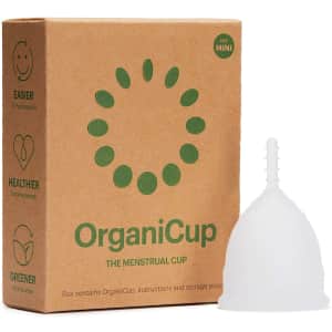 OrganiCup Menstrual Cup for $20 OrganiCup Menstrual Cup for $20