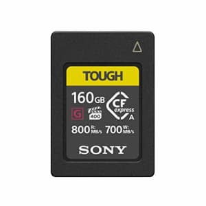 Sony CEA-G160T 160GB CFexpress Type A Memory Card (CEAG160T) for $268 Sony CEA-G160T 160GB CFexpress Type A Memory Card (CEAG160T) for $268