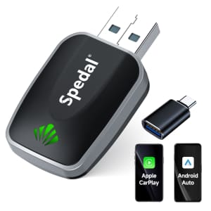 Spedal Mini Wireless CarPlay Adapter for iPhone for $19