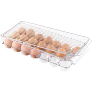 iDesign Fridge Binz Plastic Stackable Egg Holder for $12 iDesign Fridge Binz Plastic Stackable Egg Holder for $12