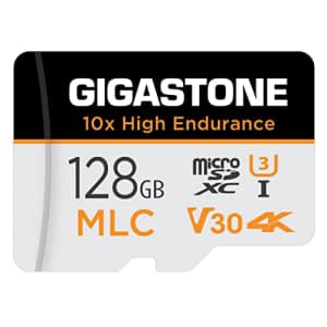 [10x High Endurance] Gigastone 128GB MLC Micro SD Card, 4K Video Recording, Security Cam, Dash Cam, for $33
