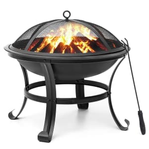 Singlyfire 22" Fire Pit for $42