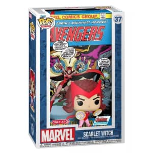Funko Pop! Comic Cover: Marvel Avengers 104 Scarlet Witch Vinyl Collectible for $7