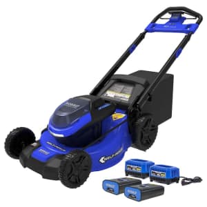 Kobalt 40V 21" DP SP Mower w/ 2 4Ah Batteries for $399