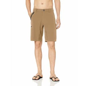 Rip Curl Men's Mf Global Entry 20" Boardwalk Hybrid Travel Stretch Shorts, Khaki, 40 for $24 Rip Curl Men's Mf Global Entry 20" Boardwalk Hybrid Travel Stretch Shorts, Khaki, 40 for $24