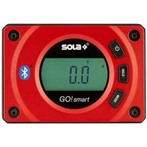 SOLA GO! Smart Digital Pocket Level with Bluetooth, Magnetic 3-Inch for $80