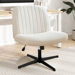 Cross Legged Office Chair for $50