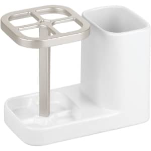 Select Home Essentials at Amazon. We've pictured the Design Sedona Ceramic Toothbrush and Toothpaste Holder for $17 ($3 off).
