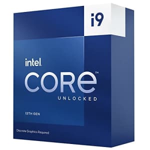 Intel Core i9-13900KF Desktop Processor 24 cores (8 P-cores + 16 E-cores) 36M Cache, up to 5.8 GHz for $637
