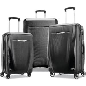 Samsonite Winfield 3 DLX 3-Piece Hardside Expandable Luggage Set for $450