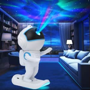 Astronaut Star Projector for $12