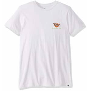 Rip Curl Men's Tasty Premium TEE Shirt, White, S for $23