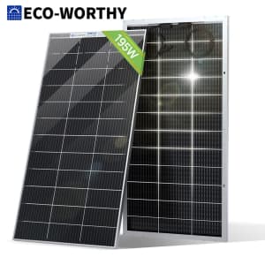 Eco-Worthy Bifacial 200W 12V Solar Panel for $103 Eco-Worthy Bifacial 200W 12V Solar Panel for $103