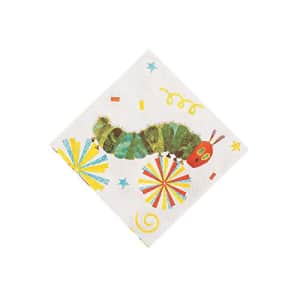 Fun Express - Very Hungry Caterpillar Beverage Napkins for Birthday - Party Supplies - Print for $10