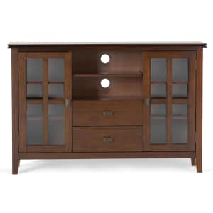 Simpli Home Artisan 53" Solid Wood TV Media Stand for $329 Simpli Home Artisan 53" Solid Wood TV Media Stand for $329