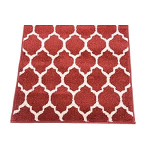 Unique Loom Trellis Collection Moroccan Lattice Red Runner Rug (2' 0 x 6' 0) for $38 Unique Loom Trellis Collection Moroccan Lattice Red Runner Rug (2' 0 x 6' 0) for $38