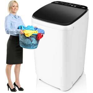 Nictemaw 1.48-Cu. Ft. Automatic Portable Washer for $200 Nictemaw 1.48-Cu. Ft. Automatic Portable Washer for $200