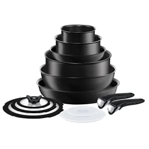 T-fal Ingenio Expertise Nonstick Removable Handle Cookware Set. Fry, Sauce Pan, Pots, 13 piece, for $139