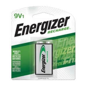 Energizer NH22NBP 9V Rechargeable Batteries - Quantity 6 for $65