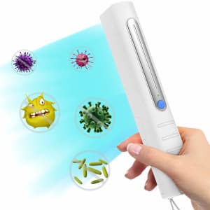 Gakus Portable UV Light Sanitizing Wand for $16 Gakus Portable UV Light Sanitizing Wand for $16