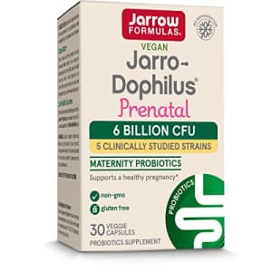 Jarrow Formulas Jarro-Dophilus Prenatal Maternity Probiotics for Pregnant Women - For Mom & Baby - for $39