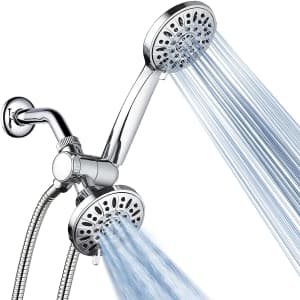 AquaDance Total Chrome Premium High Pressure Shower Head Combo for $23 AquaDance Total Chrome Premium High Pressure Shower Head Combo for $23