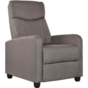 Comhoma Push Back Theater Recliner for $99