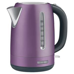 Sencor 1.7-Liter Stainless Electric Kettle for $40