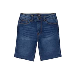 HUDSON Girls' Stretch Denim Bermuda Shorts, True Blue/Skinny fit, 14 for $28