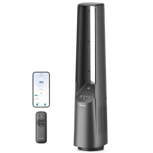 Pelonis 40" Smart Bladeless Tower Fan for $126
