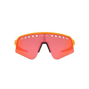 Oakley Men's OO9465 Sutro Lite Sweep Rectangular Sunglasses, Orange/Prizm Trail Torch, 39 mm for $99