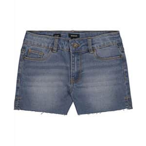 HUDSON Girls' Stretch Denim Cut-Off Shorts, True Blue, 7 for $30
