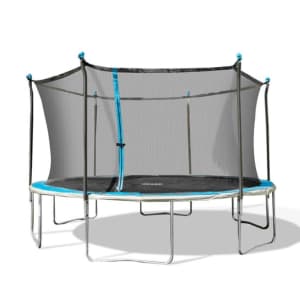 BouncePro 14-ft. Trampoline with Flashlight Zone for $219 BouncePro 14-ft. Trampoline with Flashlight Zone for $219