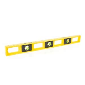 Great Neck MAYES 10101 Polystyrene Level, 24-Inch | Level for Plumbers, Carpenters, & Everyone Else | Highly for $21