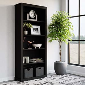 EdenbrookSumac Laminate Bookcase, 5-Shelf Organizer for Bedroom Furniture or Home Office Furniture, for $179