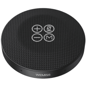 Wemiss by Aukey Bluetooth Speaker with Microphone for $30