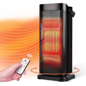 Trustech Portable Electric Oscillating Ceramic Space Heater for $70