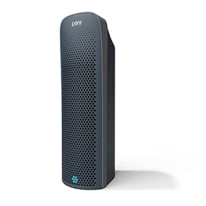 Pure Enrichment PureZone Elite True HEPA Large Room Tower Air Purifier with Air Quality Monitor, 4 for $150