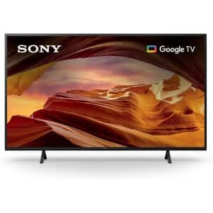 Sony X77L Series 43" KD43X77L 4K LED UHD Smart Google TV (2023) for $348