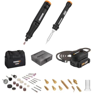 Worx MakerX Rotary Tool and Wood/Metal Crafter Combo Kit for $105