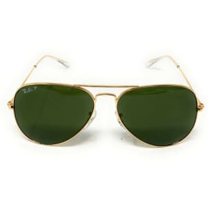 Ray-Ban Polarized Aviator Sunglasses for $75 Ray-Ban Polarized Aviator Sunglasses for $75