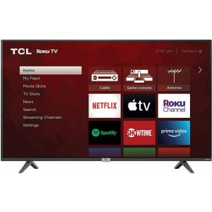 TCL 4-Series 55S435 55" 4K HDR LED UHD Roku Smart TV for $430