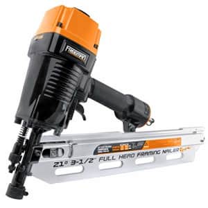 Freeman PFR2190 Pneumatic 21 Degree 3-1/2" Full Round Head Framing Nailer with Case Ergonomic and for $96