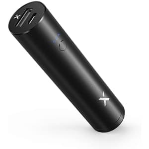 Xcentz Lipstick 3,350mAh Portable Power Bank Flashlight for $6