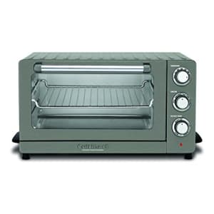 Cuisinart Convection Toaster Oven Broiler, 19.1"(L) x 15.5"(W) x 9.8"(H), Black Stainless Steel for $114 Cuisinart Convection Toaster Oven Broiler, 19.1"(L) x 15.5"(W) x 9.8"(H), Black Stainless Steel for $114