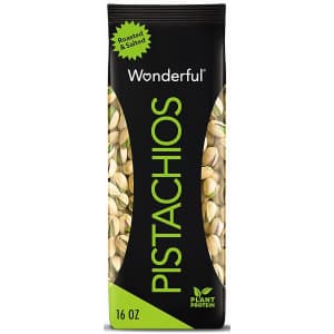 Wonderful Pistachios 16-oz. Roasted Pistachios Bag for $3.69 via Sub & Save