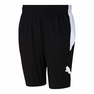 PUMA Men's Big & Tall CAT Shorts, Black White, 5XL for $26 PUMA Men's Big & Tall CAT Shorts, Black White, 5XL for $26