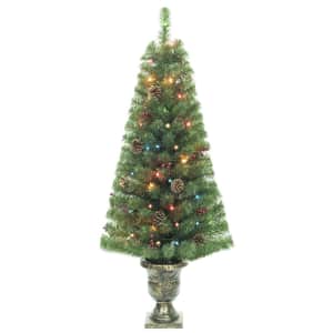 Celebrations Home 4-Foot Northern Pine Pre-Lit Entrance Tree for $30
